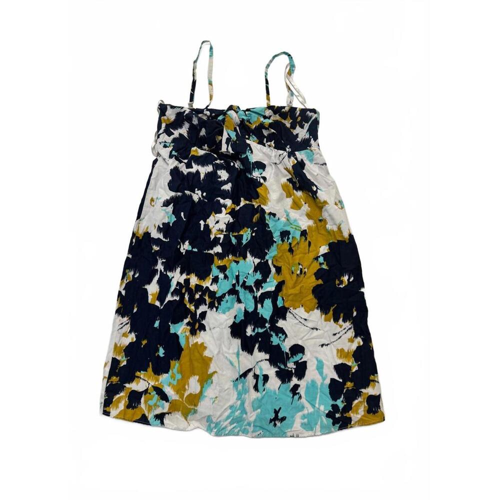 DKNY Floral Spaghetti Strap Dress XS